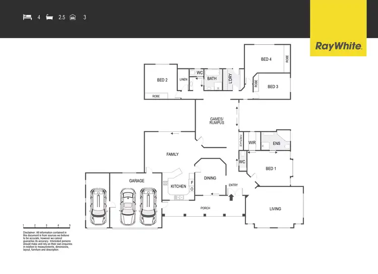 Floorplan of Homely rural property listing, 220 Allen Road, Springrange NSW 2618