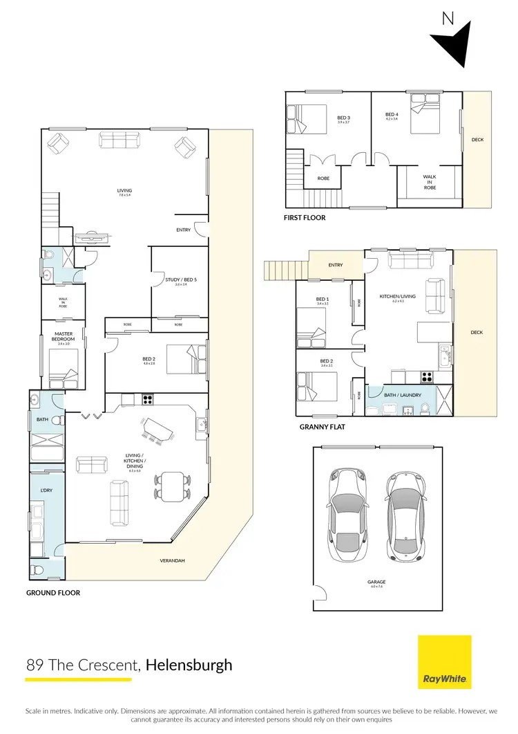 Floorplan of Homely house listing, 89 The Crescent, Helensburgh NSW 2508
