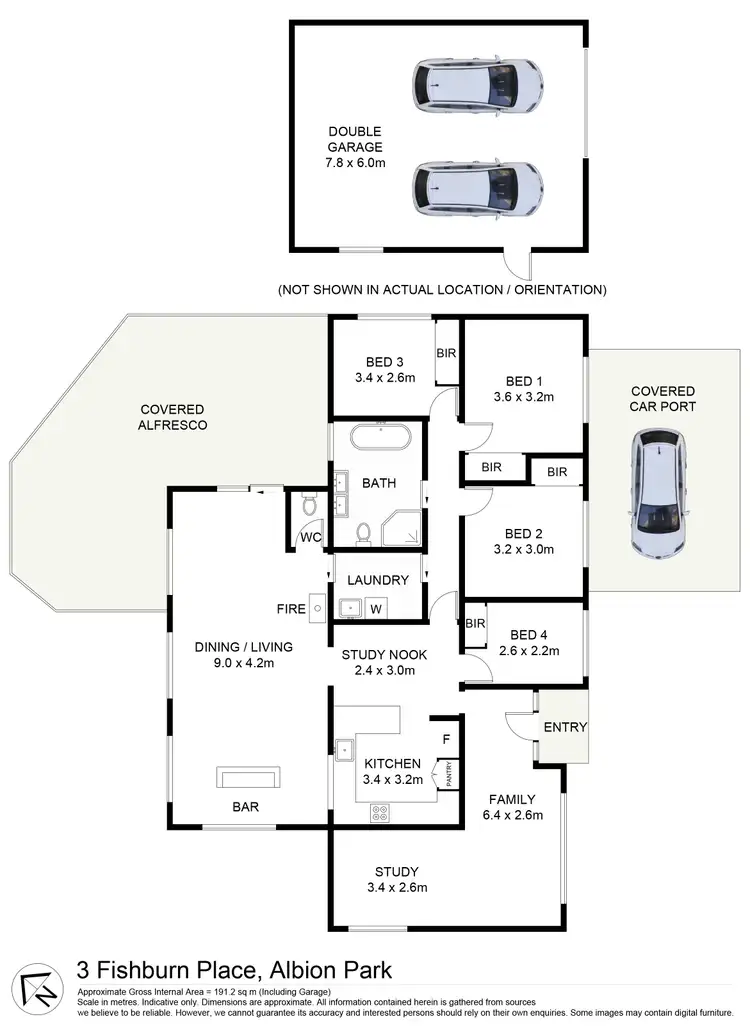 Floorplan of Homely house listing, 3 Fishburn Place, Albion Park NSW 2527