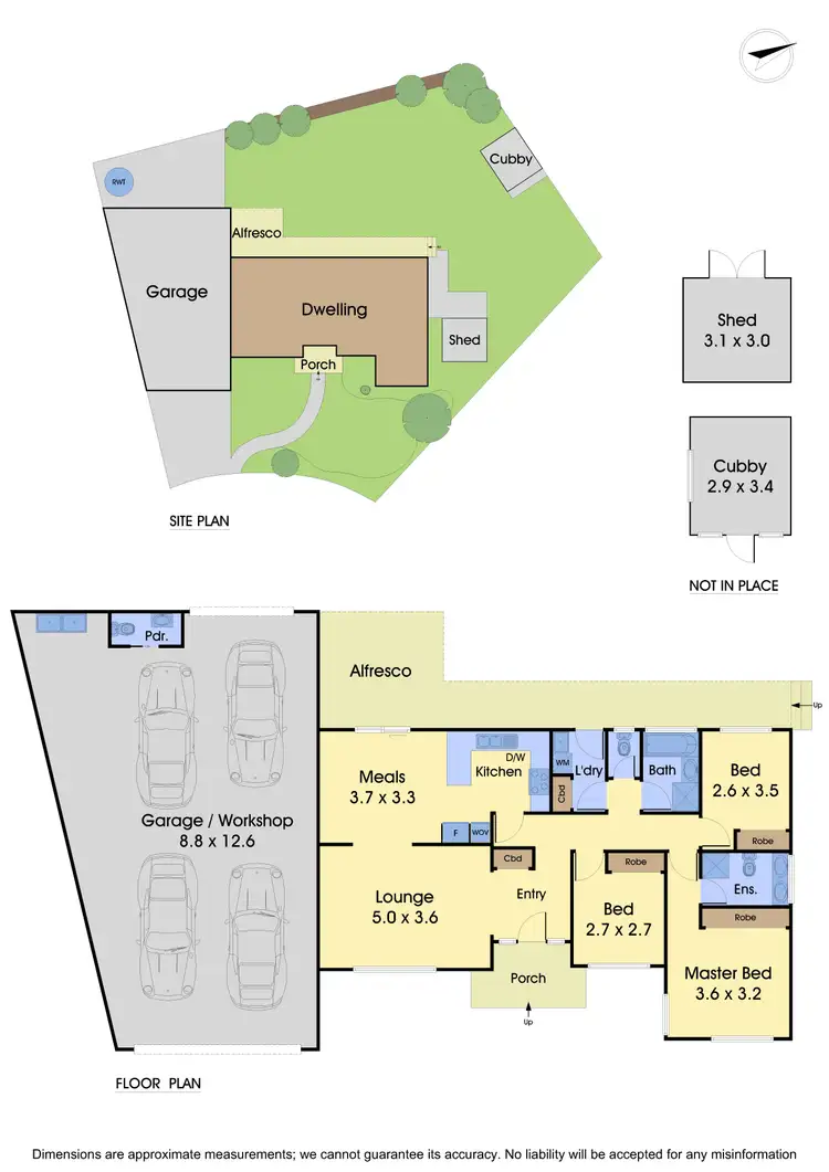 Floorplan of Homely house listing, 3 Sussex Court, Mill Park VIC 3082