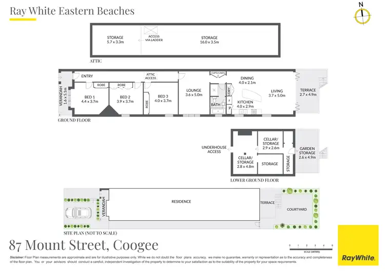 Floorplan of Homely house listing, 87 Mount Street, Coogee NSW 2034
