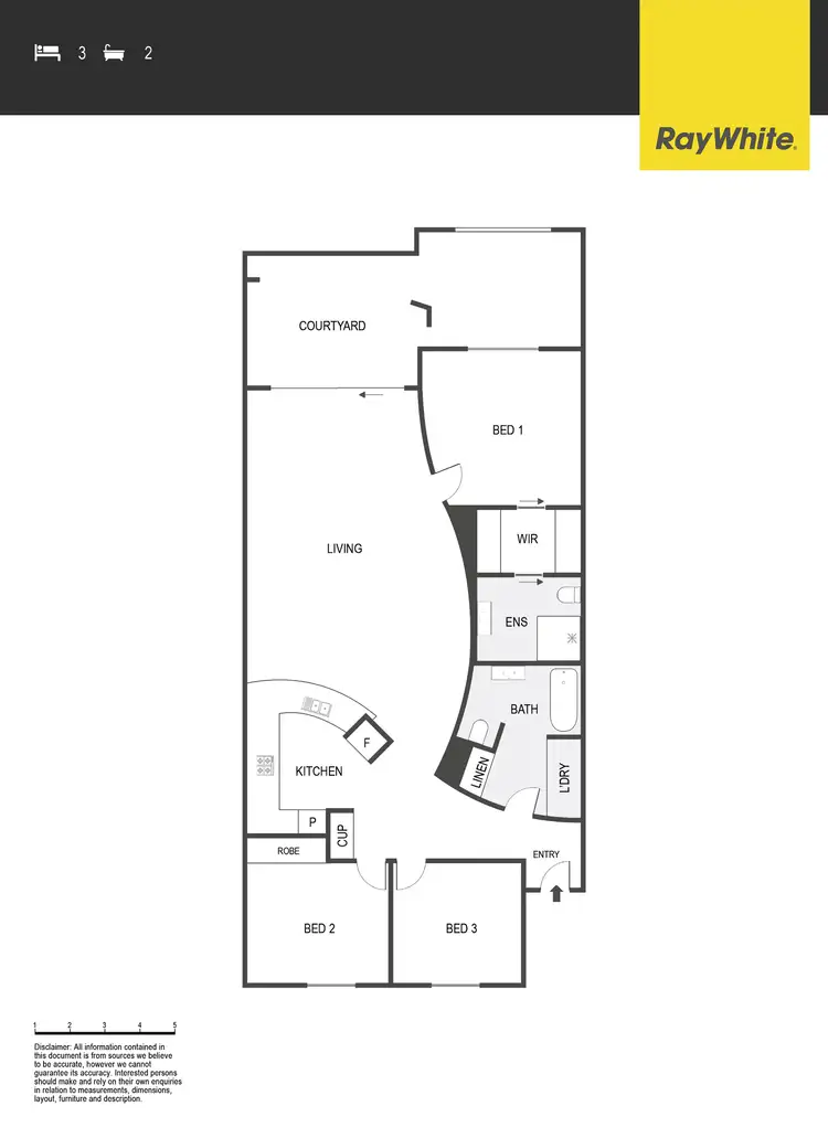 Floorplan of Homely apartment listing, 7/2 Eldridge Crescent, Garran ACT 2605