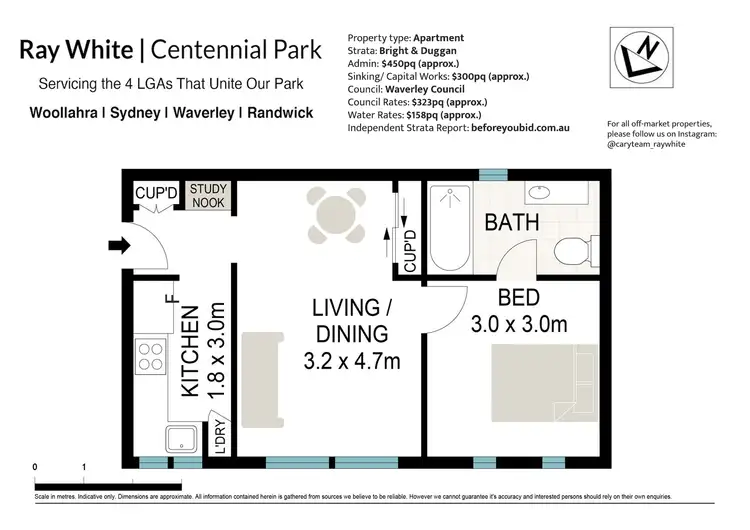 Floorplan of Homely apartment listing, 11/62-64 Brown Street, Bronte NSW 2024