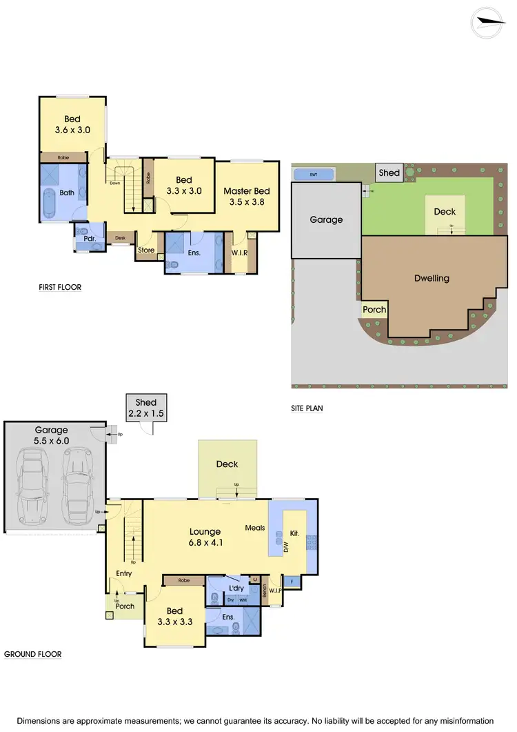 Floorplan of Homely townhouse listing, 2/3 Bridget Street, Glen Waverley VIC 3150