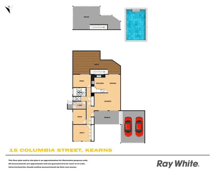 Floorplan of Homely house listing, 15 Columbia Street, Kearns NSW 2558