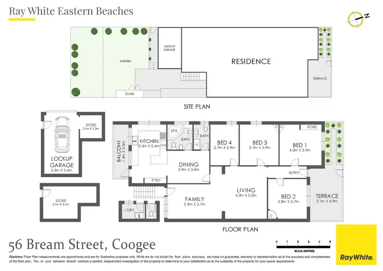 Floorplan of Homely house listing, 56 Bream Street, Coogee NSW 2034