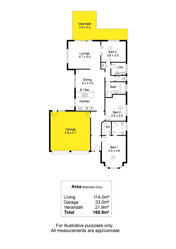 Floorplan of Homely house listing, 14 Hythe Street, Ridleyton SA 5008