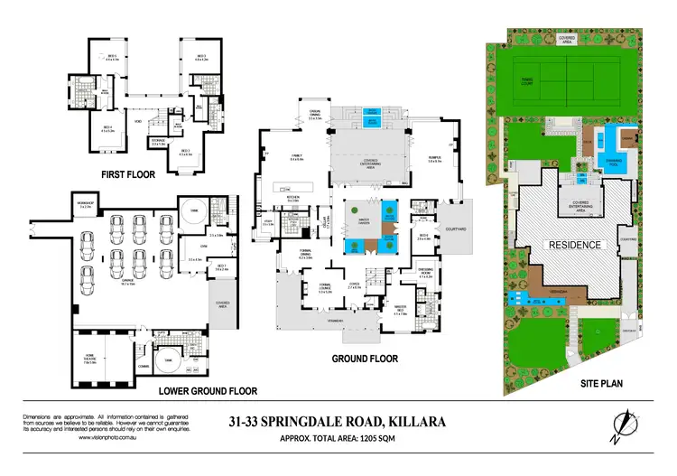 Floorplan of Homely house listing, 31-33 Springdale Road, Killara NSW 2071