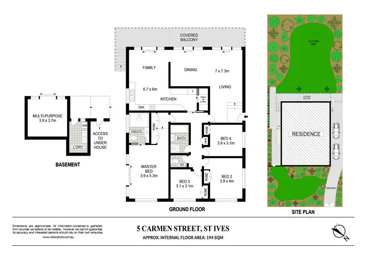 Floorplan of Homely house listing, 5 Carmen Street, St Ives NSW 2075