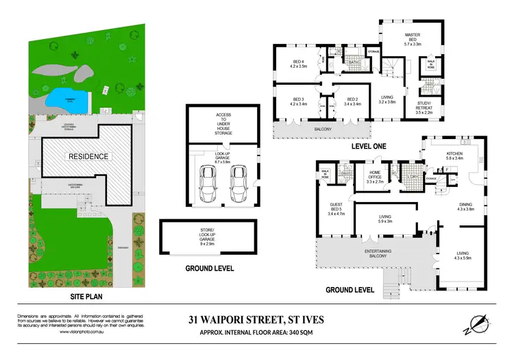 Floorplan of Homely house listing, 31 Waipori Street, St Ives NSW 2075