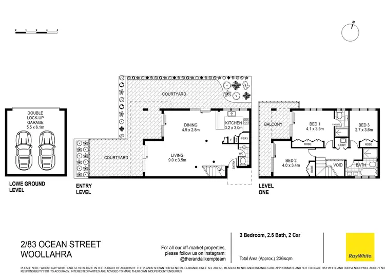 Floorplan of Homely apartment listing, 2/83 Ocean Street, Woollahra NSW 2025