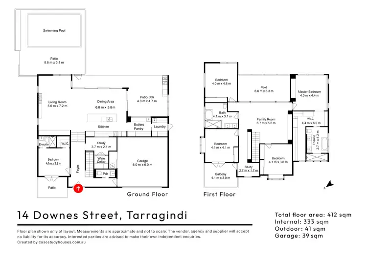 Floorplan of Homely house listing, 14 Downes Street, Tarragindi QLD 4121