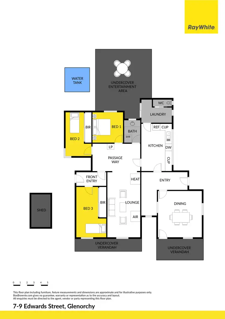 Floorplan of Homely house listing, 7-9 Edwards Street, Glenorchy VIC 3385