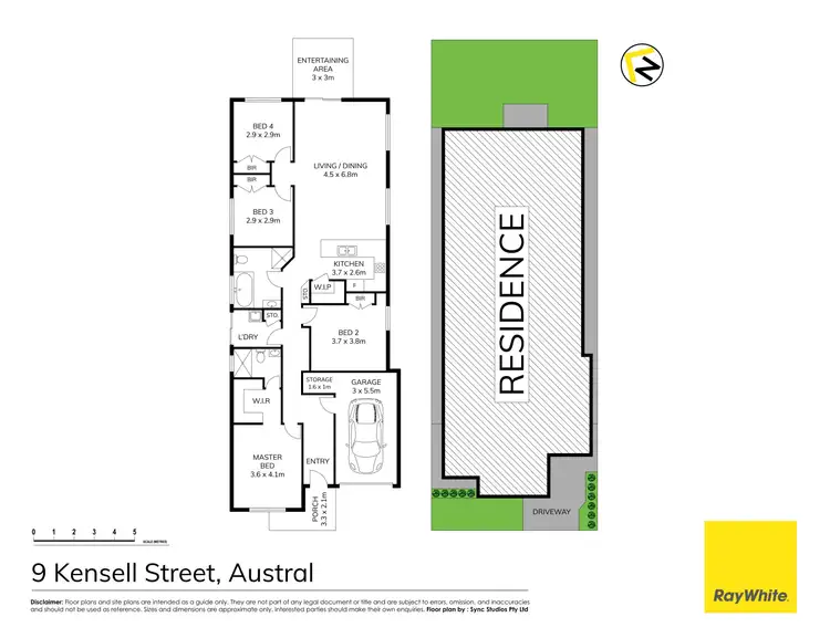 Floorplan of Homely house listing, 9 Kensell Street, Austral NSW 2179