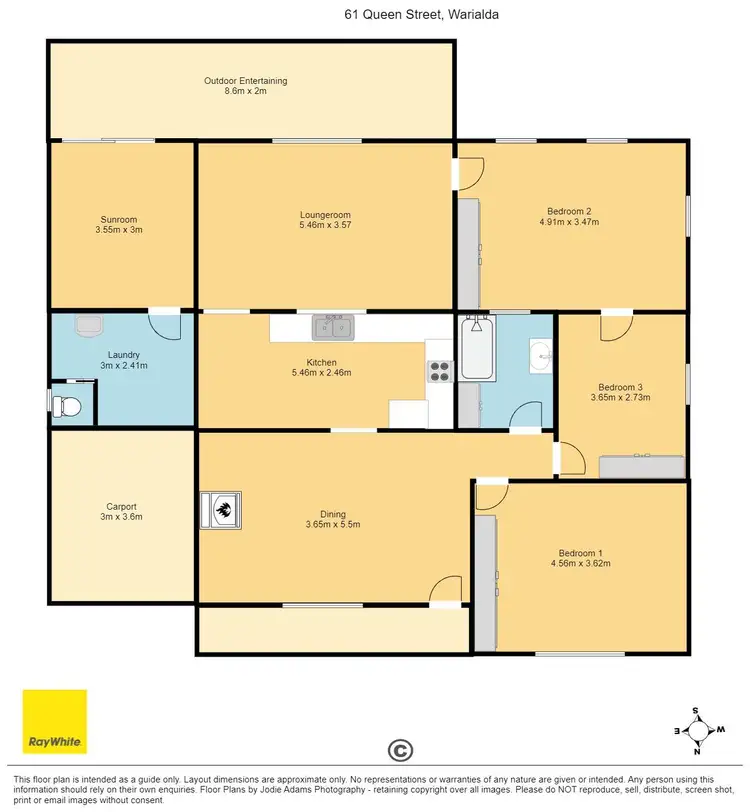Floorplan of Homely house listing, 61 Queen Street, Warialda NSW 2402