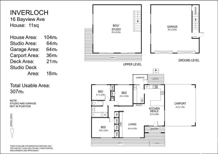 Floorplan of Homely house listing, 16 Bayview Avenue, Inverloch VIC 3996