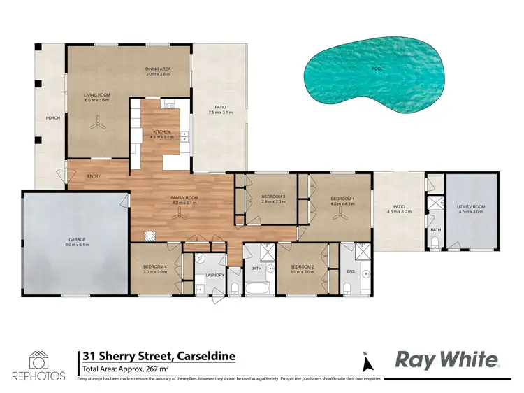 Floorplan of Homely house listing, 31 Sherry Street, Carseldine QLD 4034
