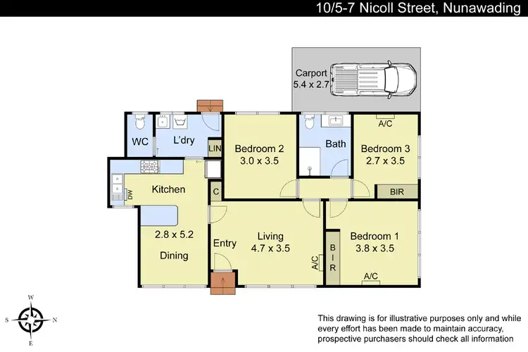 Floorplan of Homely unit listing, 10/5 Nicoll Street, Nunawading VIC 3131
