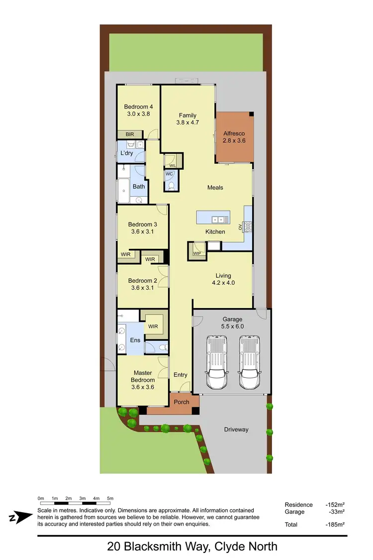 Floorplan of Homely house listing, 20 Blacksmith Way, Clyde North VIC 3978
