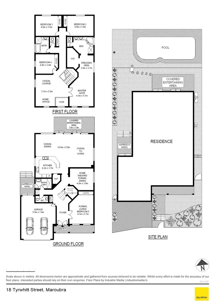 Floorplan of Homely house listing, 18 Tyrwhitt Street, Maroubra NSW 2035