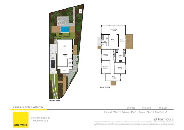 Floorplan of Homely house listing, 6 Coolalie Street, Alderley QLD 4051