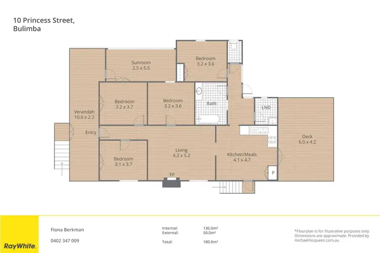 Floorplan of Homely house listing, 10 Princess Street, Bulimba QLD 4171