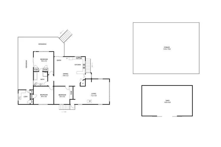 Floorplan of Homely rural property listing, 503 Wyangapinni Road, Rossvale QLD 4356