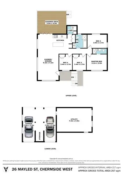 Floorplan of Homely house listing, 26 Mayled Street, Chermside West QLD 4032