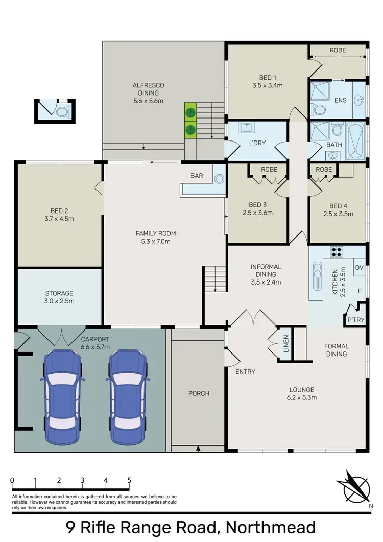Floorplan of Homely house listing, 9 Rifle Range Road, Northmead NSW 2152