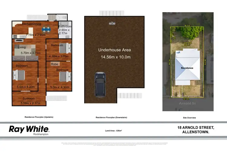 Floorplan of Homely house listing, 18 Arnold Street, Allenstown QLD 4700