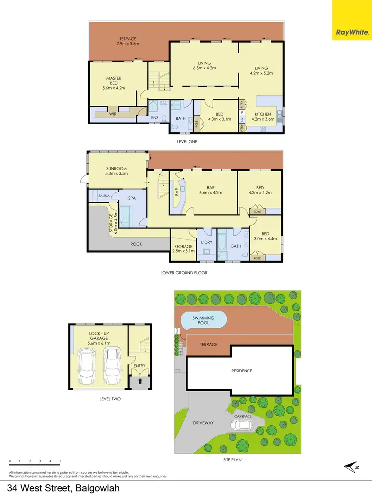Floorplan of Homely house listing, 34 West Street, Balgowlah NSW 2093