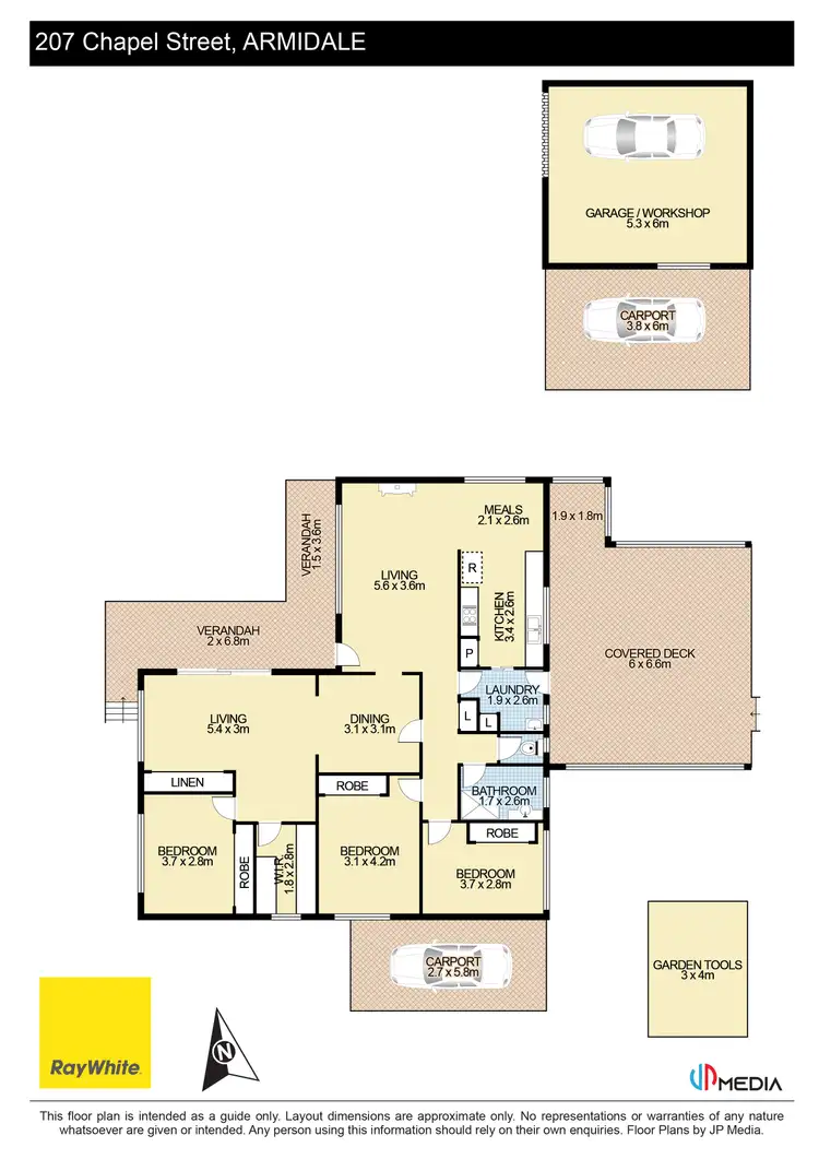 Floorplan of Homely house listing, 207 Chapel Street, Armidale NSW 2350