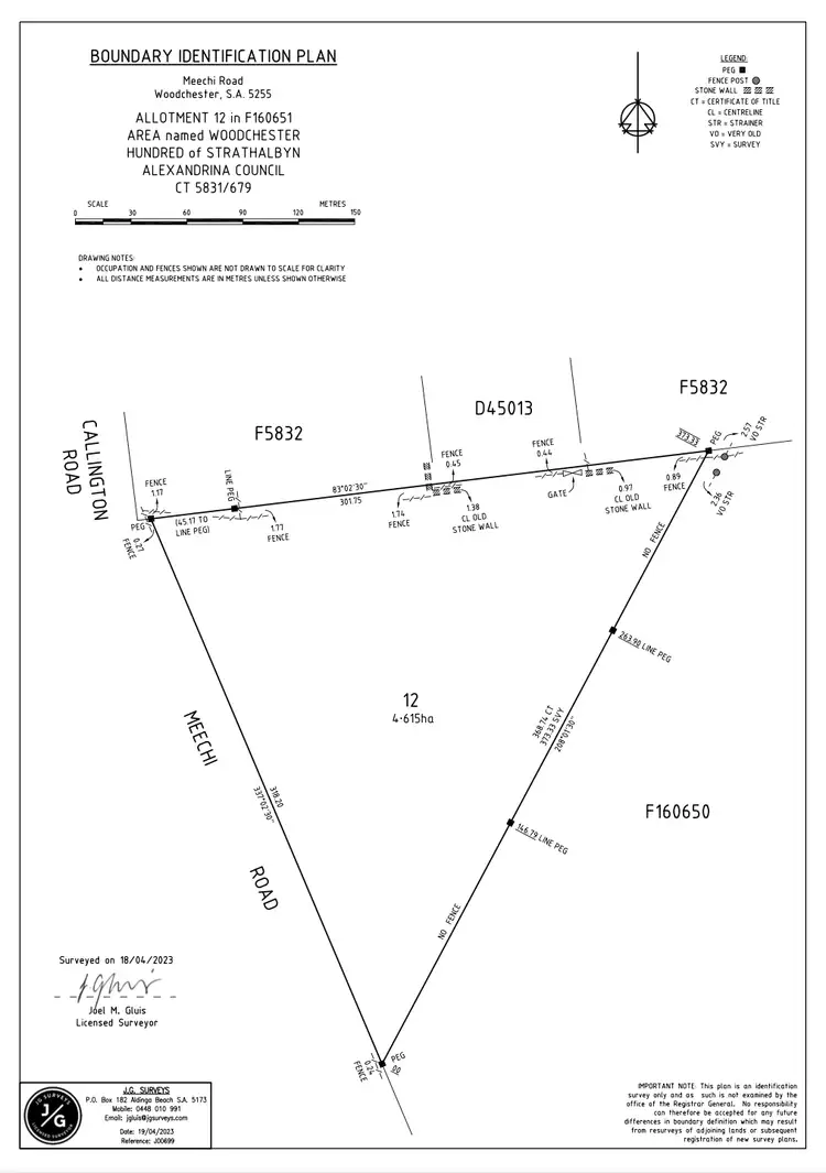 Floorplan of Homely land listing, LOT 12 Meechi Road, Woodchester SA 5255