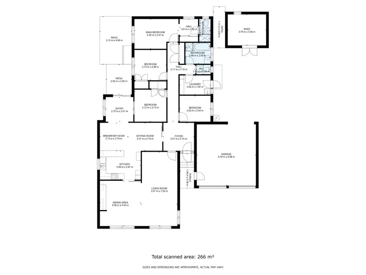 Floorplan of Homely house listing, 524 Kemp Street, Lavington NSW 2641