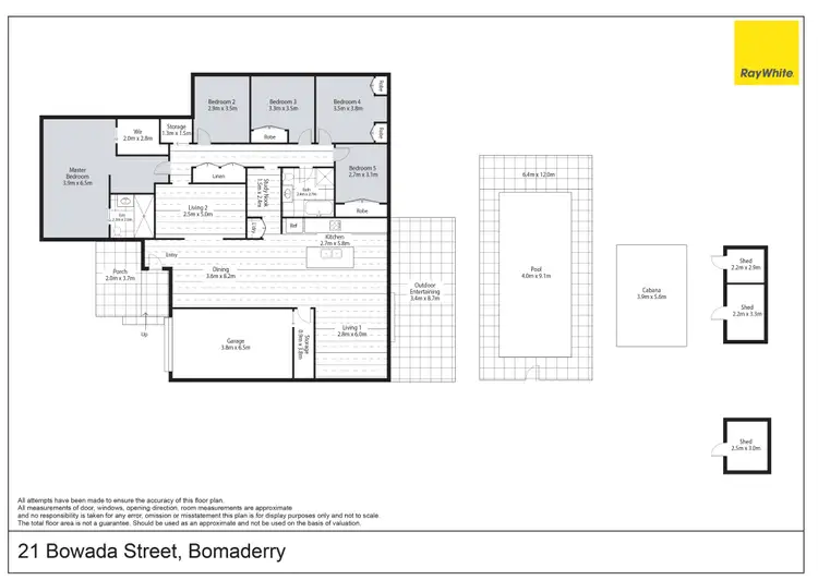 Floorplan of Homely house listing, 21 Bowada Street, Bomaderry NSW 2541