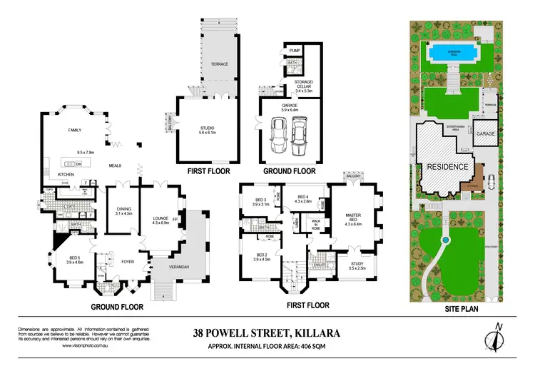 Floorplan of Homely house listing, 38 Powell Street, Killara NSW 2071