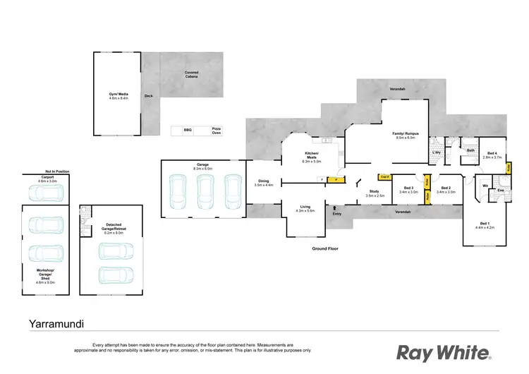 Floorplan of Homely house listing, 109 Kestrel Way, Yarramundi NSW 2753