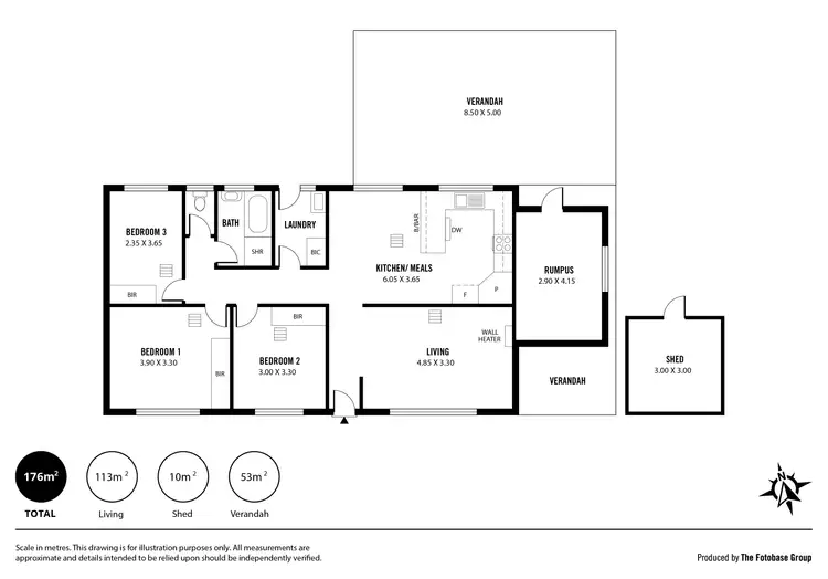 Floorplan of Homely house listing, 64 Emmerson Drive, Morphett Vale SA 5162