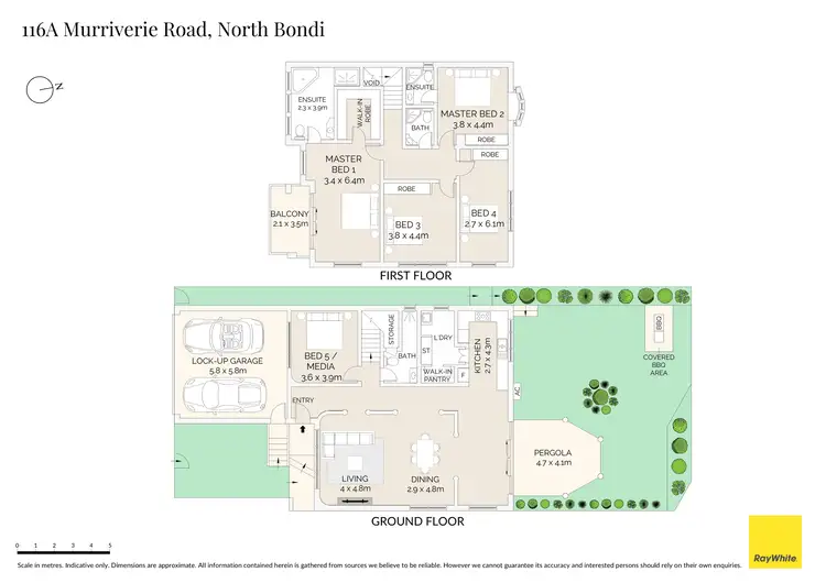 Floorplan of Homely house listing, 116A Murriverie Road, North Bondi NSW 2026