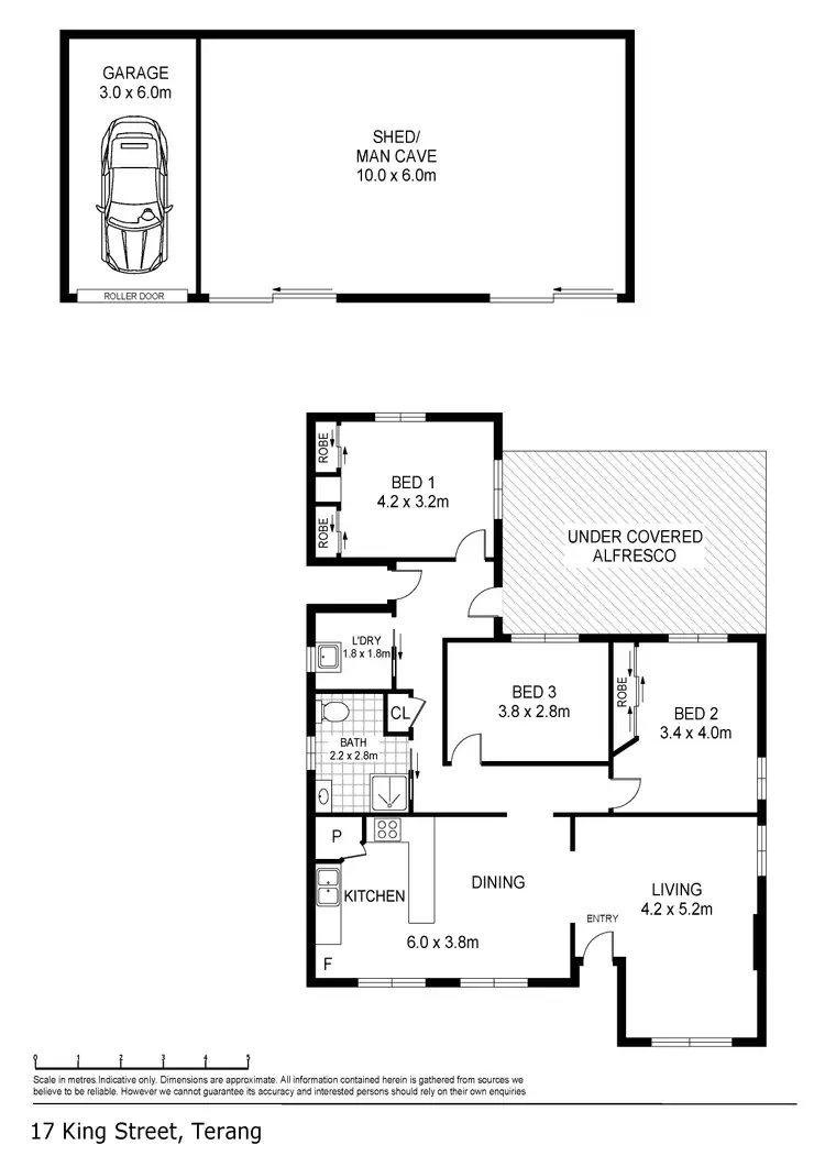Floorplan of Homely house listing, 17 King Street, Terang VIC 3264