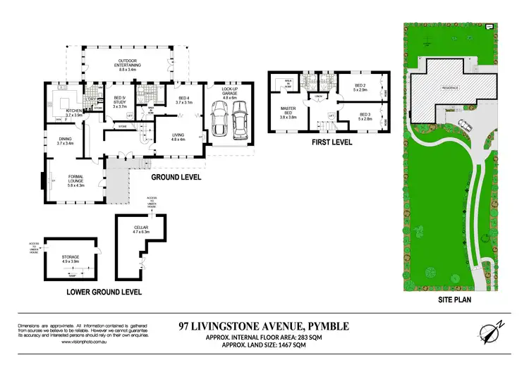 Floorplan of Homely house listing, 97 Livingstone Avenue, Pymble NSW 2073