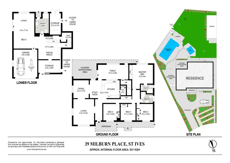 Floorplan of Homely house listing, 39 Milburn Place, St Ives NSW 2075