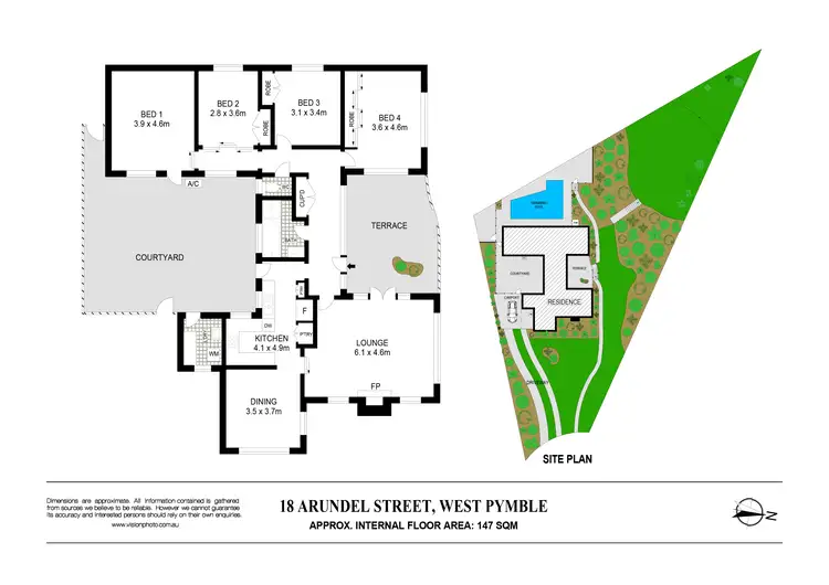 Floorplan of Homely house listing, 18 Arundel Street, West Pymble NSW 2073