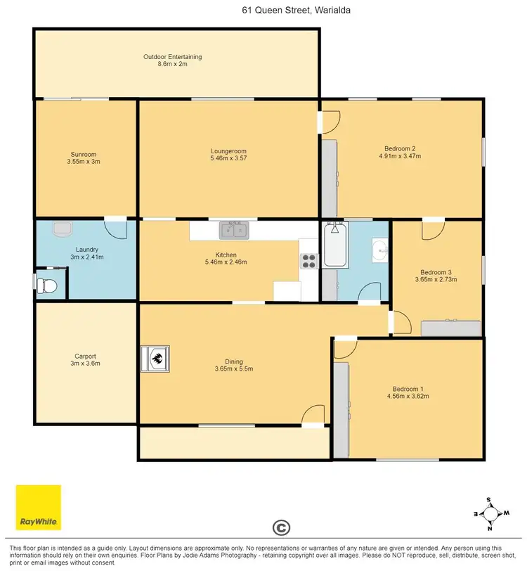 Floorplan of Homely house listing, 61 Queen Street, Warialda, Inverell NSW 2360