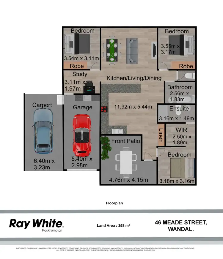 Floorplan of Homely other listing, 46 Meade Street, Wandal QLD 4700