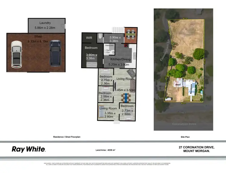 Floorplan of Homely house listing, 27 Coronation Drive, Mount Morgan QLD 4714
