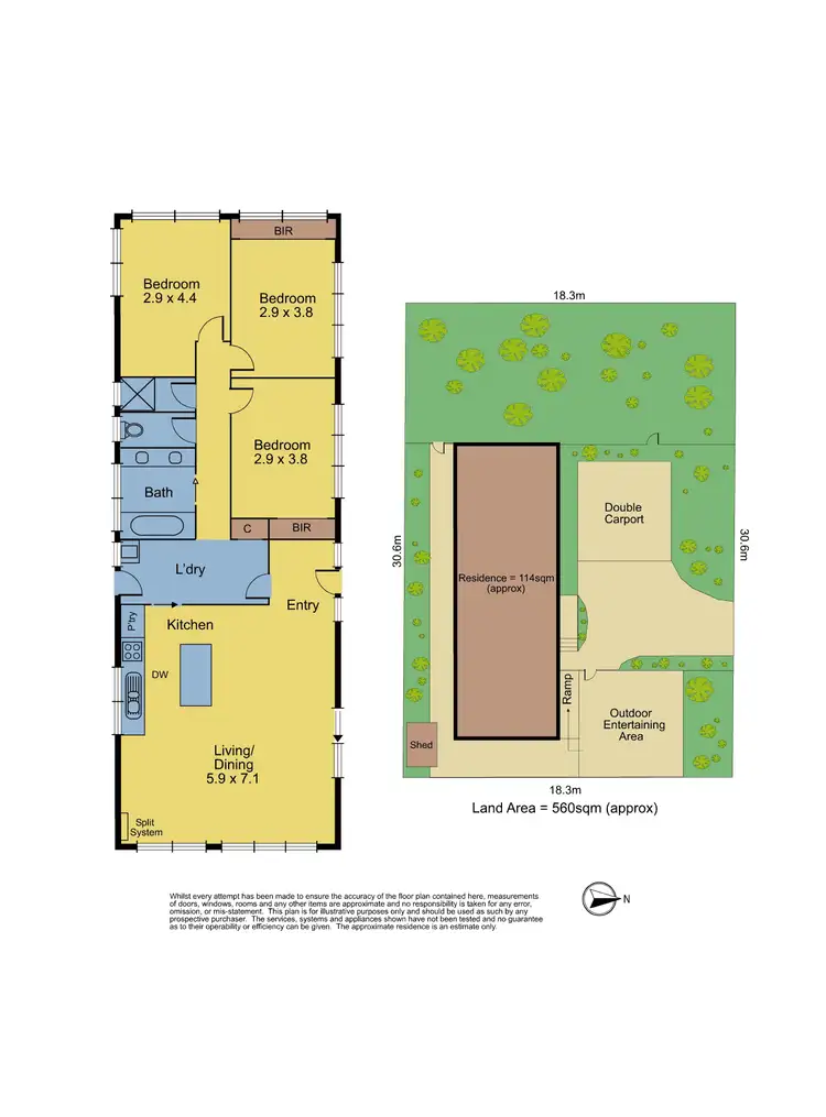 Floorplan of Homely house listing, 267 Dorset Road, Croydon VIC 3136