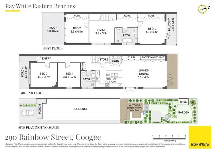 Floorplan of Homely house listing, 290 Rainbow Street, Coogee NSW 2034