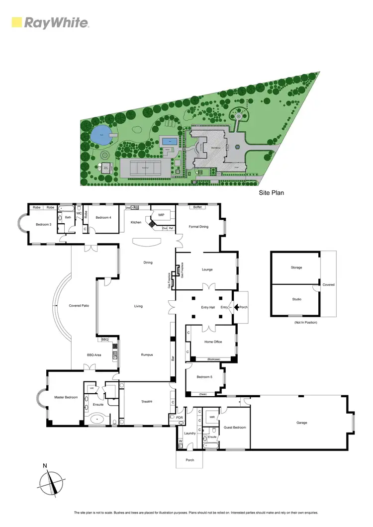 Floorplan of Homely house listing, 5 Jeffrey Drive, Yarrambat VIC 3091