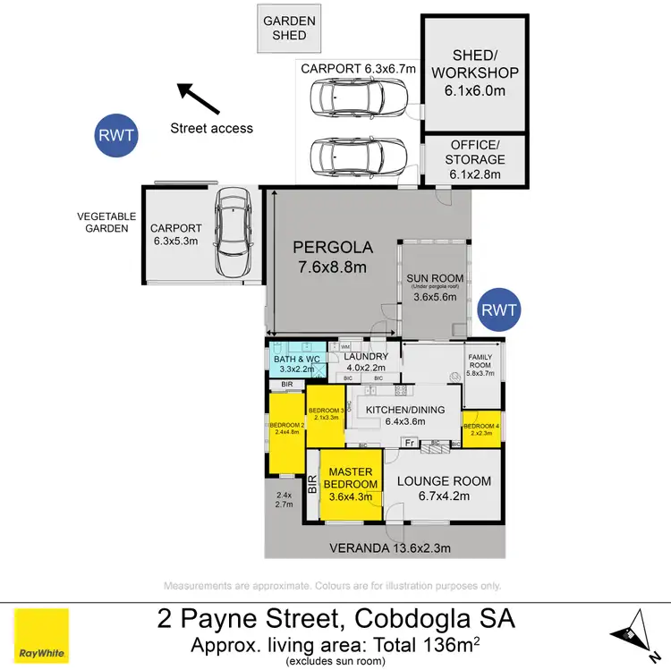 Floorplan of Homely house listing, 2 Payne Street, Cobdogla SA 5346